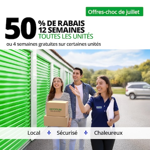 Depotium Mini Entrepôt - Saint Antoine Promotion