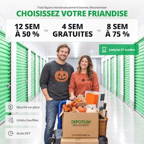 Depotium Mini Entrepôt - Saint Antoine  Promotion