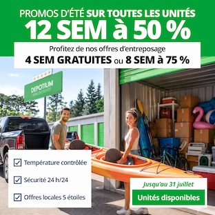 Depotium Mini Entrepôt - Saint Antoine  Promotion