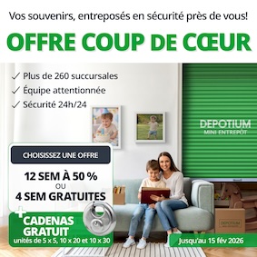 Depotium Mini Entrepôt - Saint Antoine  Promotion