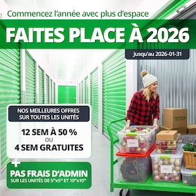 Depotium Mini Entrepôt - Saint Antoine  Promotion