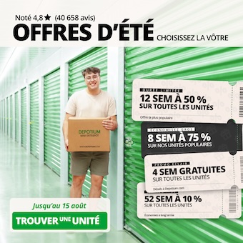 Depotium Mini Entrepôt - Saint Antoine  Promotion